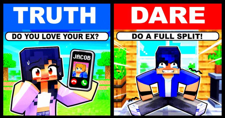 Minecraft But EXTREME TRUTH OR DARE… Challenge Now!
